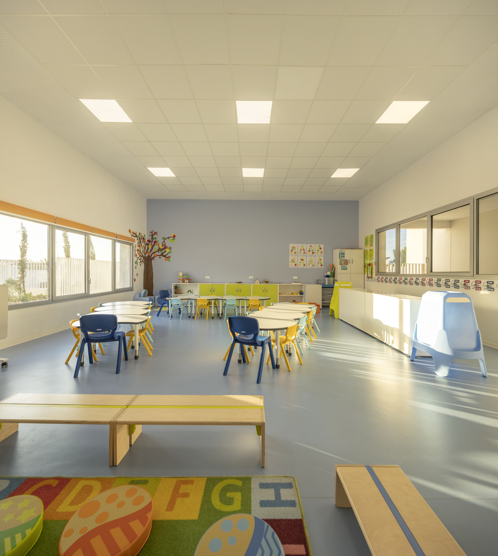 GROUPE SCOLAIRE JACQUES CHIRAC RABAT  DRISS KETTANI ARCHITECTE