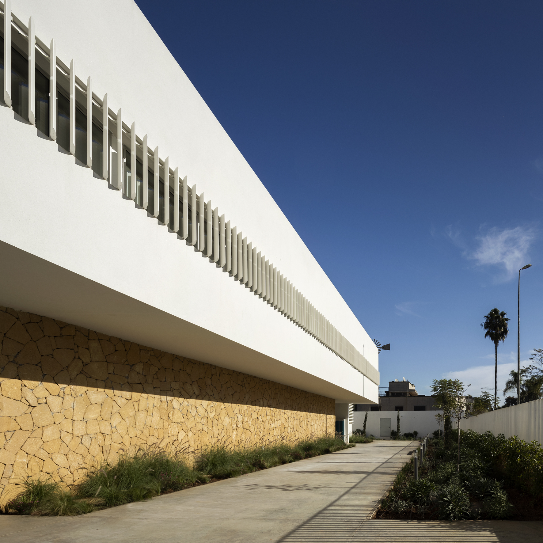 GROUPE SCOLAIRE JACQUES CHIRAC RABAT  DRISS KETTANI ARCHITECTE