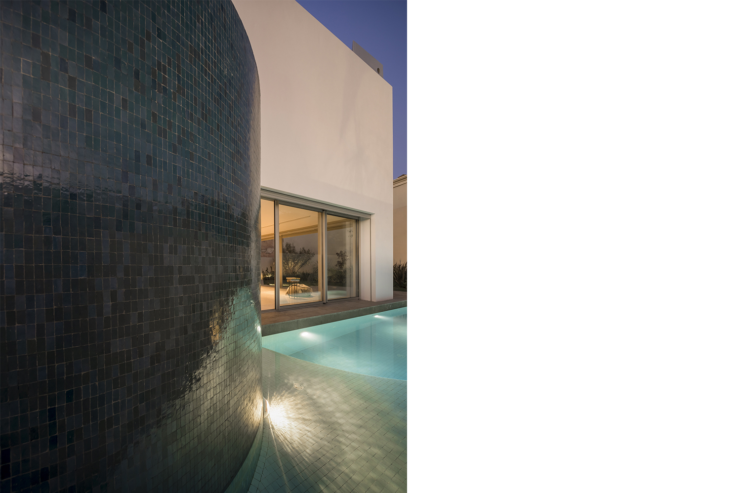 VILLA SALAM CASABLANCA  DRISS KETTANI ARCHITECTE