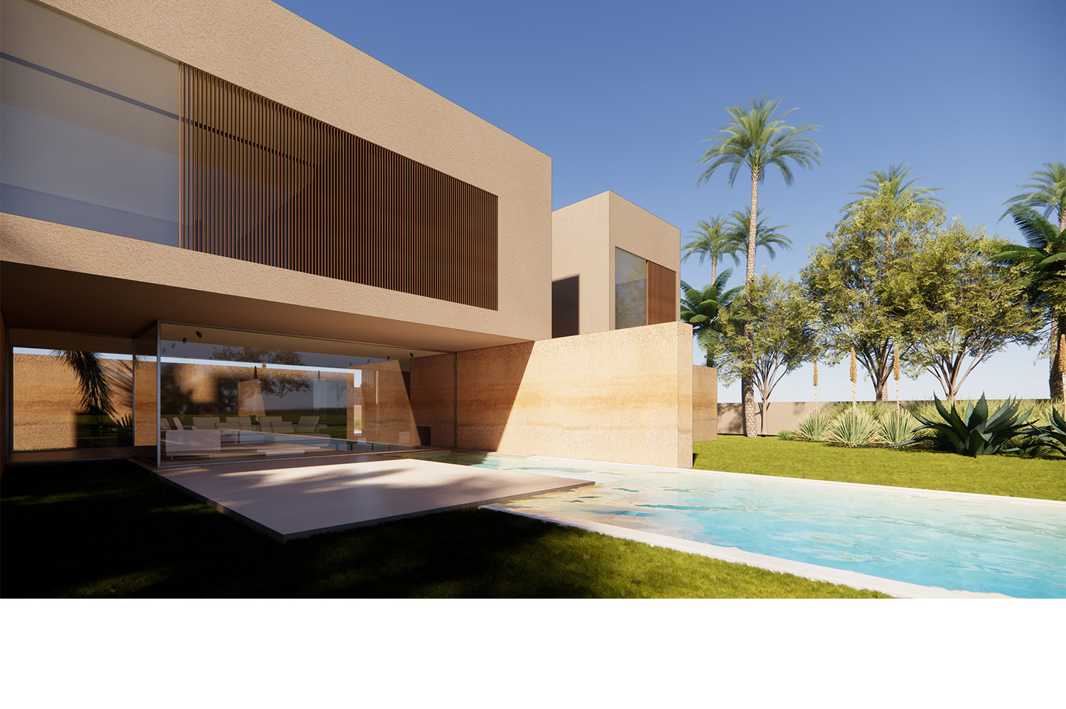 VILLA AKENZA 01 MARRAKECH  DRISS KETTANI ARCHITECTE