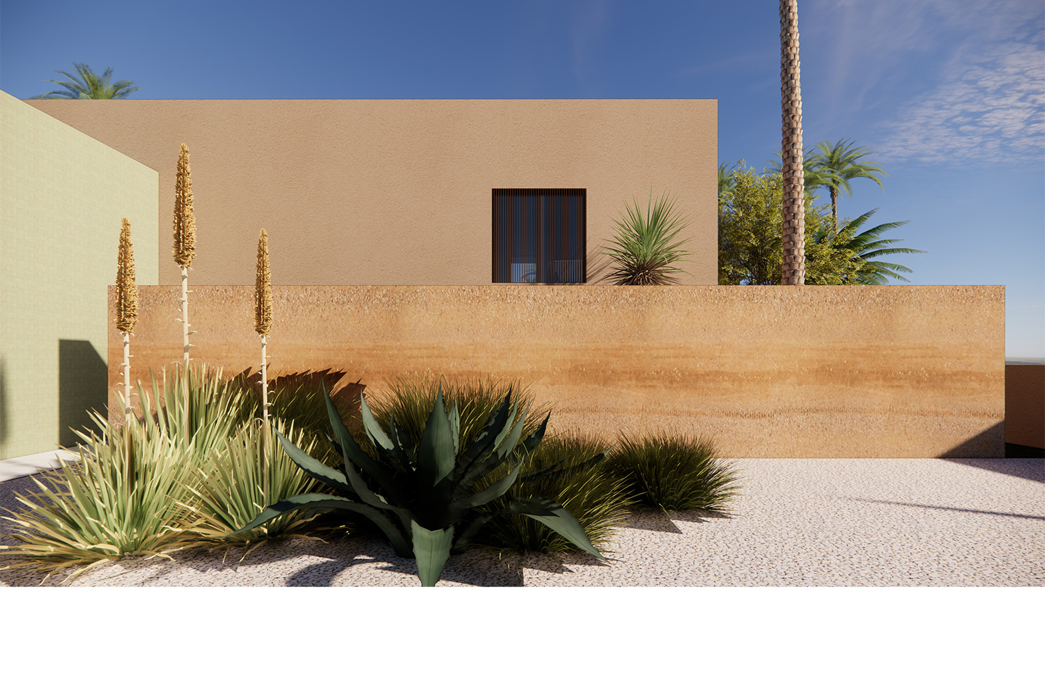 VILLA AKENZA 01 MARRAKECH  DRISS KETTANI ARCHITECTE