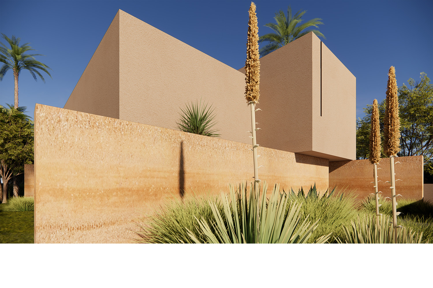 VILLA AKENZA 02 MARRAKECH  DRISS KETTANI ARCHITECTE